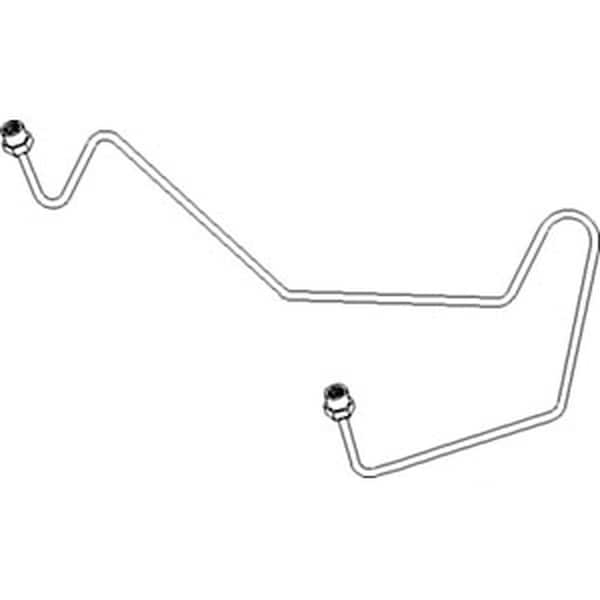 Aftermarket Injection Line - No2 Cylinder Fits Case-IH 1660 Fits International 1486 1086 688852C1 - main